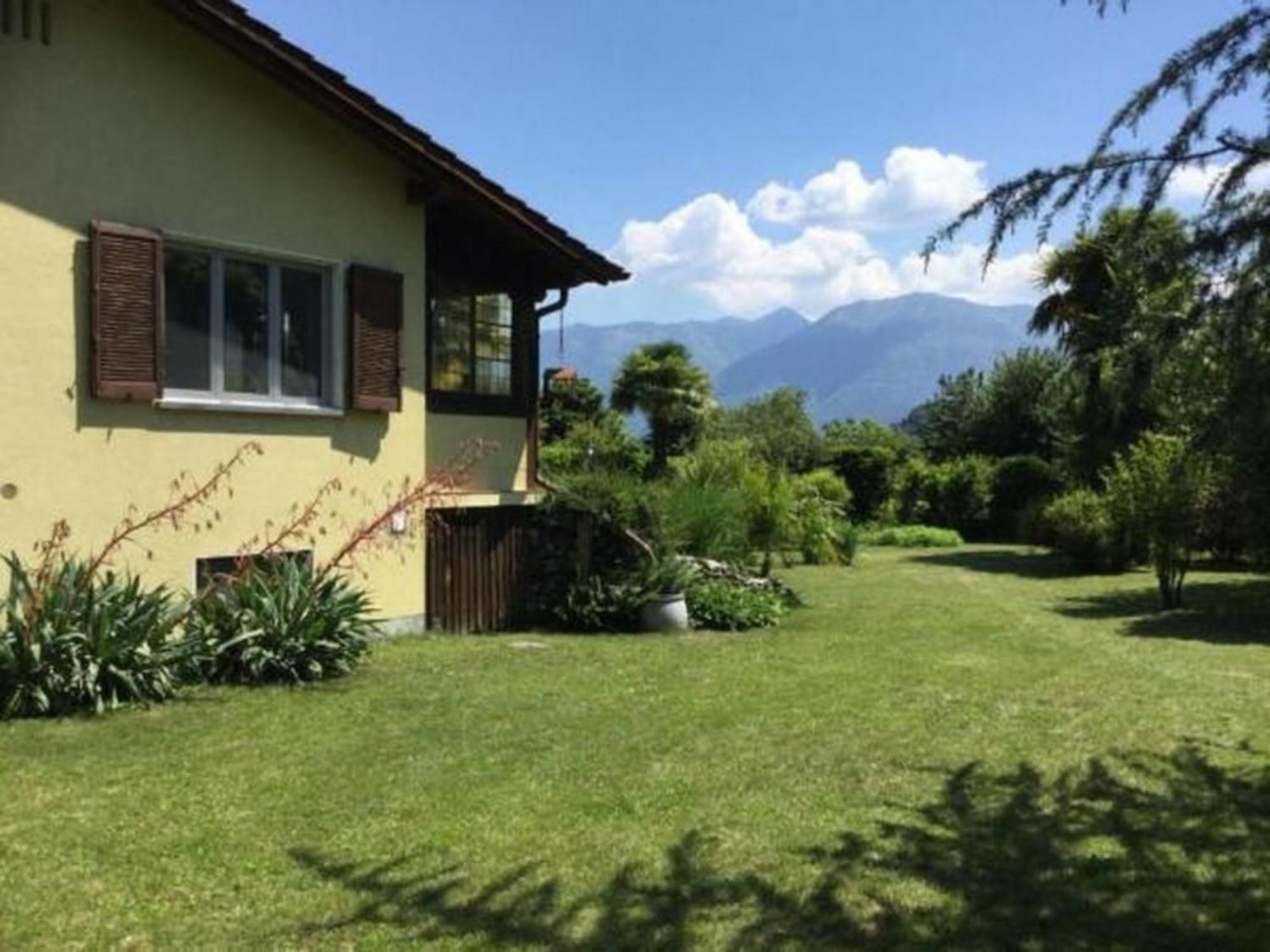 """Casa Elena -Tegna"" Die Ruheoase In Grossem Garten" Exteriör bild